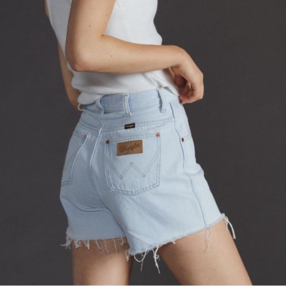 Wrangler High-Rise Denim Shorts
